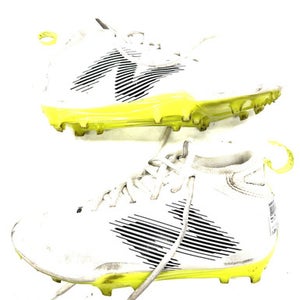 Used New Balance LAX Cleats Boys White Junior 05.5 11860-S000302776