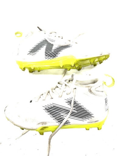 Used New Balance LAX Cleats Boys White Junior 05.5 11860-S000302776