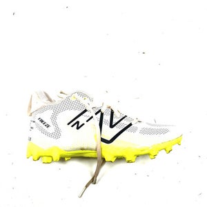 Used New Balance LAX Cleats Boys White Junior 03.5 11860-S000302821