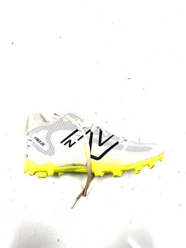Used New Balance LAX Cleats Boys White Junior 03.5 11860-S000302821
