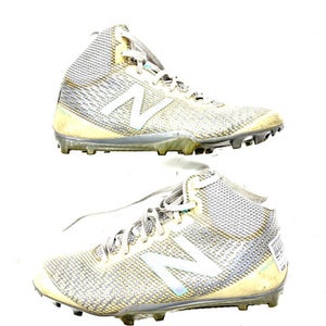 Used New Balance LAX Cleats Mens Grey Senior 7 11860-S000302829