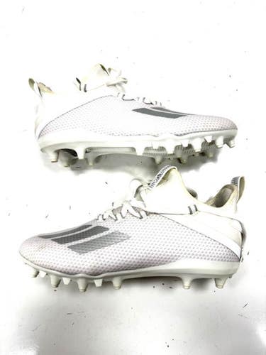 Used Adidas Adult FB Cleats White Senior 5 11860-S000302830