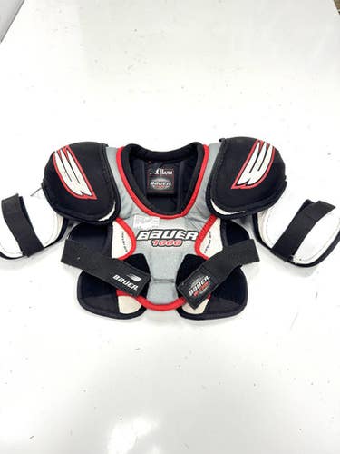 Used Bauer 1000 Intermediate Shoulder Pads MD 11860-S000302849