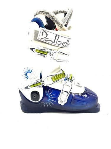 Used Dalbello KRYPTON Womens DH Ski Boot White 245 MP - M06.5 - W07.5 11860-S000302855