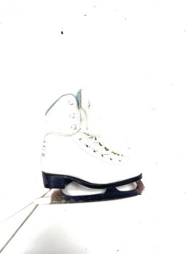 Used Jackson SOFT SKATE Girls Softboot Skate White Youth 12.0 11860-S000302896