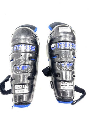 Used Itech MVP Intermediate Shin Guards Black 12" 11860-S000302900