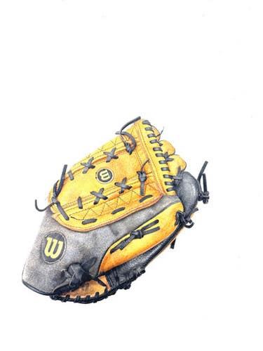 Used Wilson A360 BB/SB Glove RH Throw Brown 14" 11860-C000302915