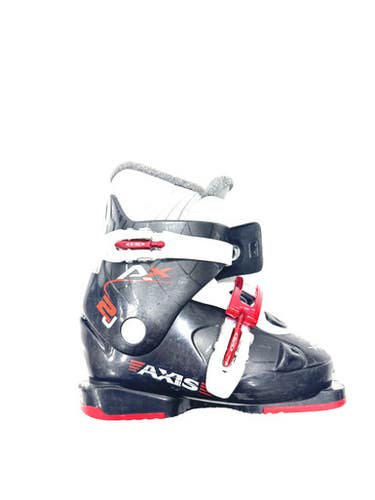 Used AXIS AX 2J Boys DH Ski Boot Black 190 MP - Y12 11860-S000302932