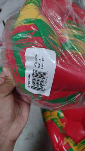 Vizari National Team Soccer Ball, Durable Faux Leather Youth Adult, Portugal Size 4 | VZBL91866-4