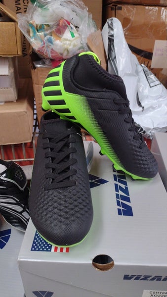 Vizari Santos Firm Ground Kids Soccer Cleats, Synthetic Upper with Built-in Sock | VZSE93397J-1