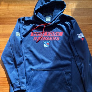 Matthew Robertson 29 New York Rangers Fanatics Authentic Pro Hoodie Player Used XL