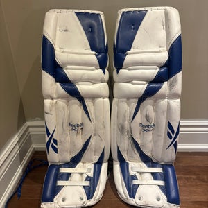 Pro Stock 34+1 Reebok XPulse Pro Goalie Pads Toskala