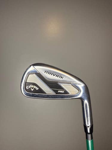 Callaway Mavrik Pro 7-Iron 30.5 KBS Tour Graphite 90 Stiff Flex 37 NICE