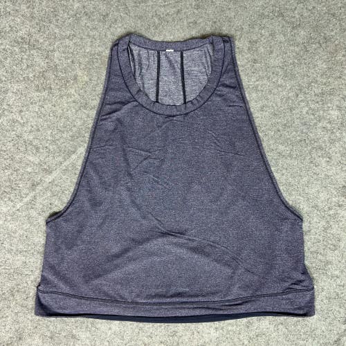 Lululemon Tank Top Womens Medium Purple Racerback Pace Perfect Athletic Gym Yoga
