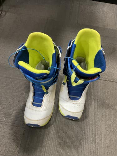 Used Burton IMPERIAL Mens Snowboard Boots Royal Blue Senior 11 11614-S000228310