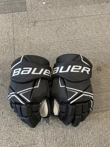 Used Bauer NSX Intermediate Gloves Black 11" 11614-S000228300