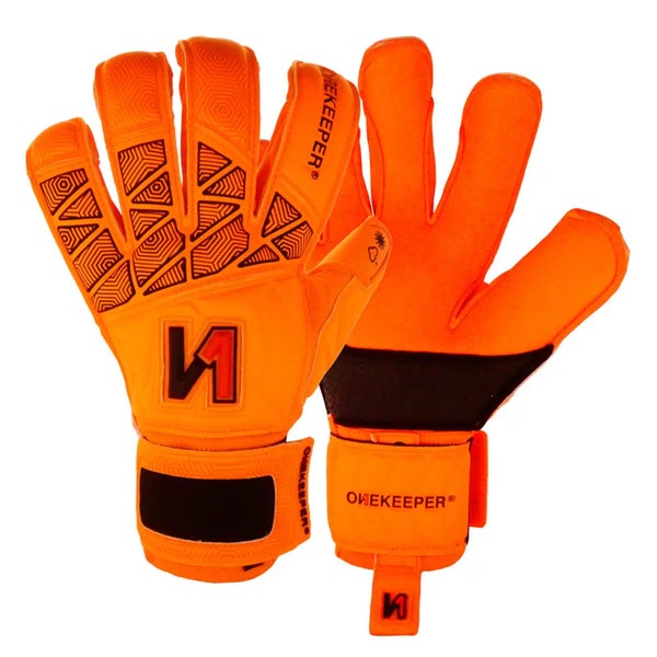 ONEKEEPER VECTOR Junior Orange without Finger Protection - 3.5 mm Semi Professional Latex