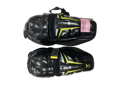 Used Pure Hockey PURE HOCKEY Youth Shin Guards Black 9" 11613-S000174688