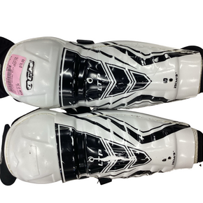 Used CCM LTP Youth Shin Guards White 9" 11613-S000174673