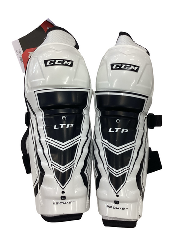 Used CCM LTP Youth Shin Guards White 9" 11613-S000174664