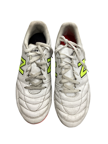 Used New Balance 442 Soccer Cleats White Senior 5.5 11613-S000174655