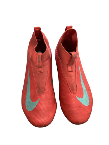 Used Nike AIR ZOOM Soccer Cleats Red Senior 5 11613-S000174654