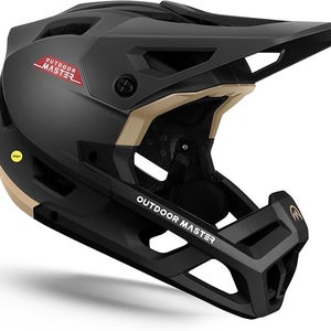 OutdoorMaster MIPS Full Face Mountain Bike Helmet for Men & Women - Two Removabl