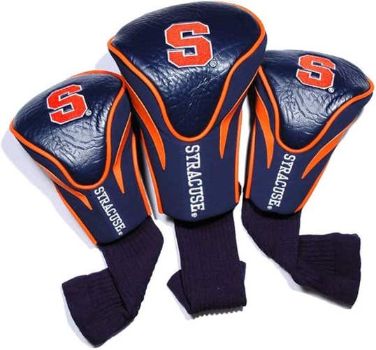 Team Golf Contour Golf Club Headcovers 3pk (Syracuse Orangemen) NCAA NEW