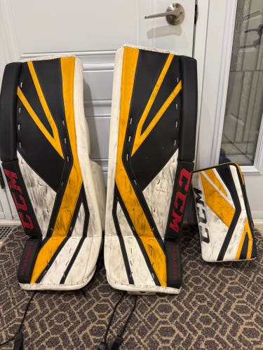 34" + 1.5 premiere 2 Regular Goalie Full Set