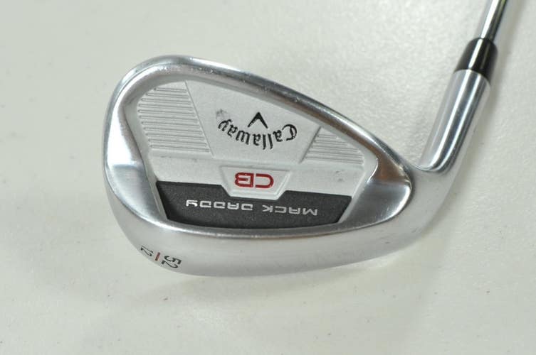 LEFT HANDED Callaway Mack Daddy CB 52*-12 Wedge KBS Hi-Rev 2.0 Steel #208282