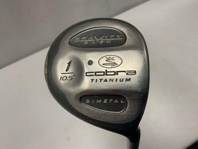 Used Cobra GRAVITY BACK BIMETAL Mens Driver RH 10.5 Degree 11490-S000267936