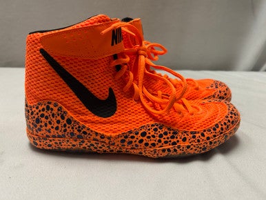 Used Nike Wrestling Shoes Orange Senior 8.5 11490-S000267929