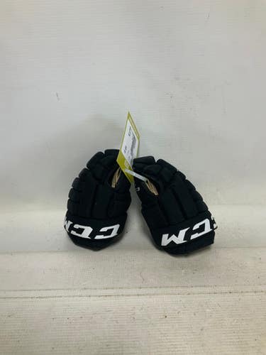 Used CCM LTP Youth Gloves Black 8" 11823-S000036735