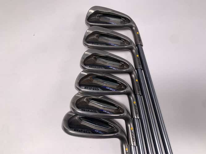 Ping G30 Iron Set 6-SW Yellow Dot 1.5* Up TFC 419 Regular Graphite Mens RH