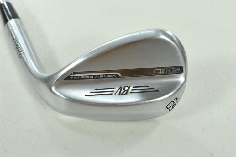 Titleist Vokey SM10 Tour Chrome 60*-08M Wedge Right BV Wedge Flex Steel # 208476
