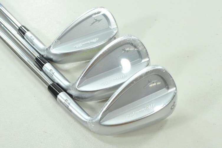 Mizuno Pro T-3 Soft White Satin 50*, 56*, 60* Wedge Set Right KBS Steel # 208447