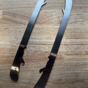 NHL Pro Stock Game Used Bauer LS3 306mm Skate Blades / Runners