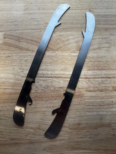 NHL Pro Stock Game Used Bauer LS3 306mm Skate Blades / Runners