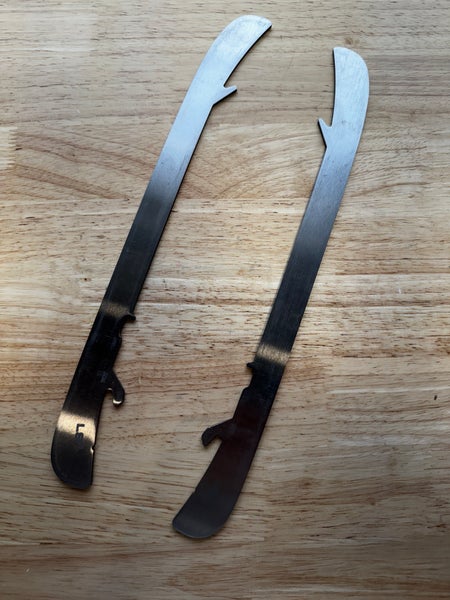 NHL Pro Stock Game Used Bauer LS3 306mm Skate Blades / Runners