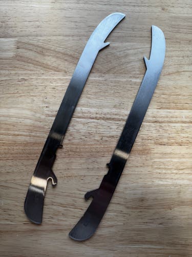 NHL Pro Stock Game Used Bauer LS3 306mm Skate Blades / Runners