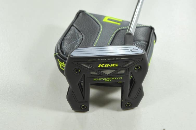 Cobra King 3D Printed Supernova 2021 34" Putter RH Steel with Head Cover #208452