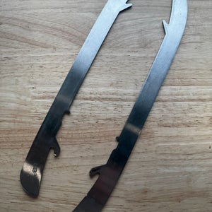 NHL Pro Stock Game Used Bauer LS3 306mm Skate Blades / Runners