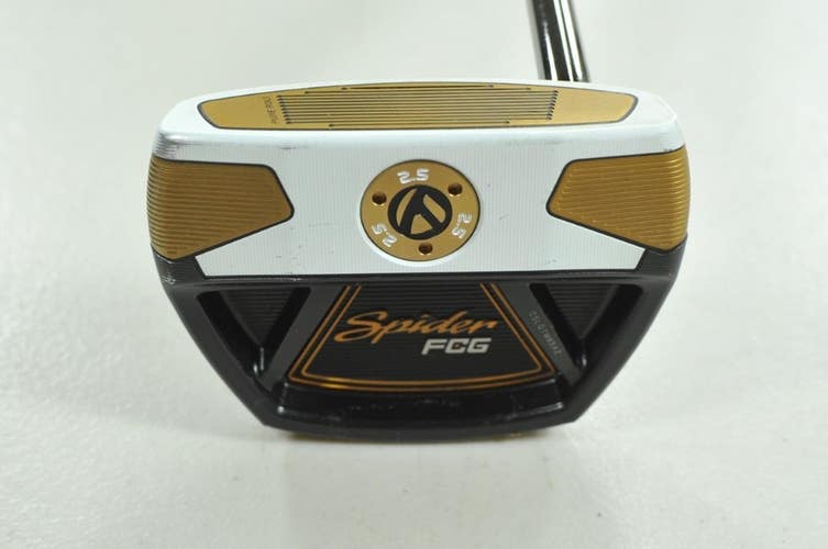 TaylorMade Spider FCG Single Bend 35" Putter Right KBS CT Tour Steel # 208466