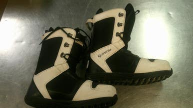 Used SYSTEM Mens Snowboard Boots Black Senior 11 11868-S000067008