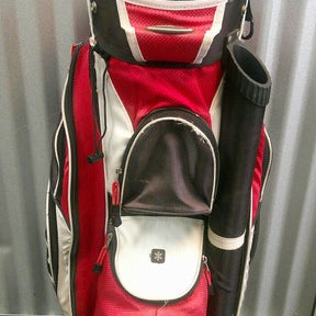 Used TOUR MAX Mens Cart Bag Red 11868-S000067007