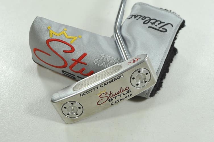 Titleist 2025 Scotty Cameron Studio Style Catalina 34" Putter RH Steel # 208484