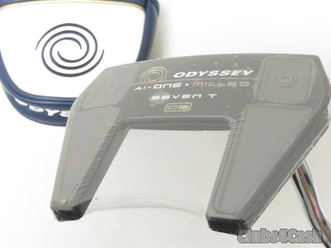 Odyssey Ai One Milled Putter SEVEN T DB Mallet 35" +Cover .. NEW