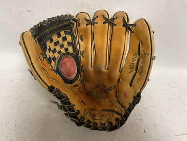 Used Rawlings Super Size RSG14SS Softball Glove RH Throw Brown 14" 11855-S000197323