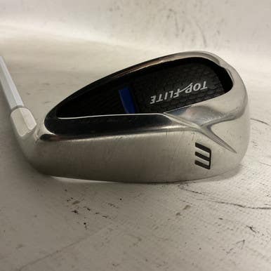 Used Top Flite STAINLESS Golf Wedge Mens RH Pitching Wedge 11855-S000197300