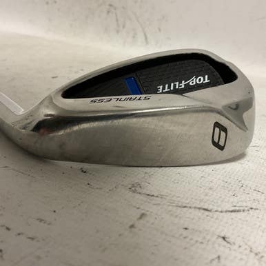 Used Top Flite STAINLESS Mens Individual Iron RH 8 Iron 11855-S000197299